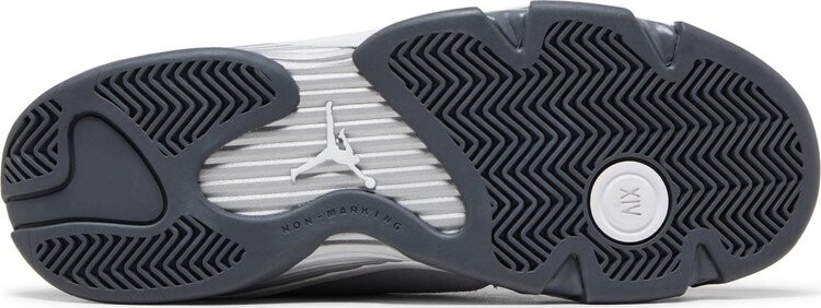 Кроссовки Air Jordan 14 Retro GS 'Flint Grey', серый — фото 4