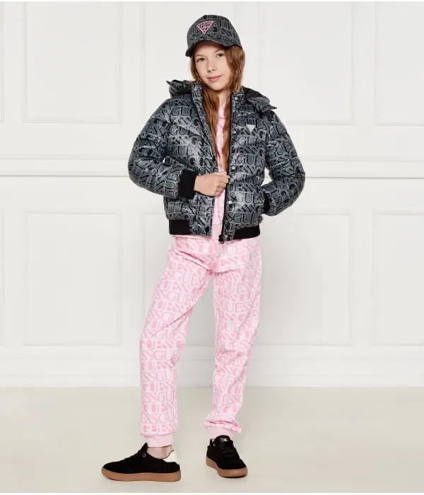 Спортивные штаны regular fit Guess, розовый — фото 2