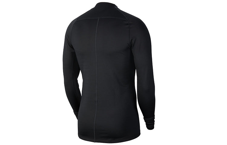 Спортивная тренировочная одежда Nike Dri-FIT Pro Slim Fit с длинными рукавами, черная — фото 2