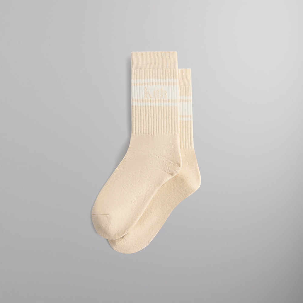 

Носки Kith Serif Jacquard Striped Crew Socks, цвет Whirl