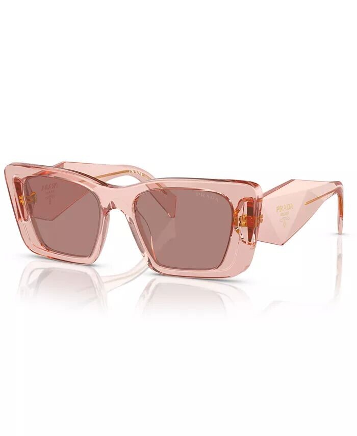 

Женские солнцезащитные очки Symbole Butterfly, PR 08YS PRADA, коричневый