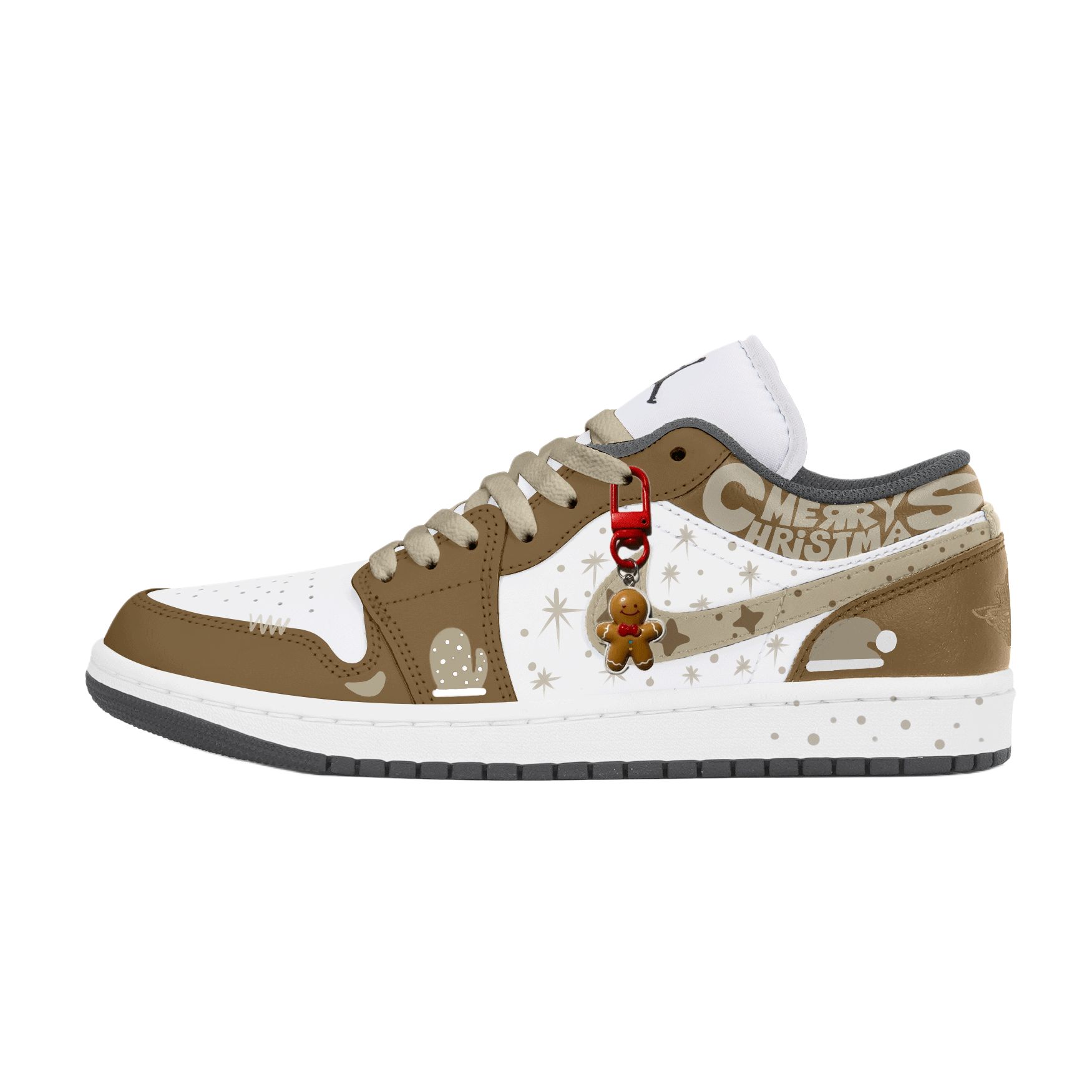 

Jordan Air 1 устойчивые к истиранию низкие баскетбольные кроссовки мужские brown white