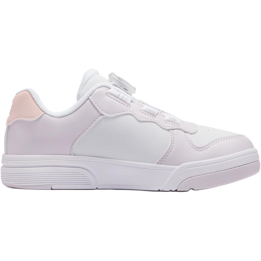Низкие детские кроссовки для скейтбординга Heritage FHT Lightweight Shock Absorbers для подростков FILA KIDS, белый/розовый — фото 2