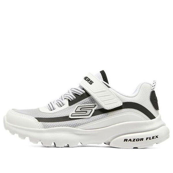 

Кроссовки razor flex 'white black grey' Skechers, белый