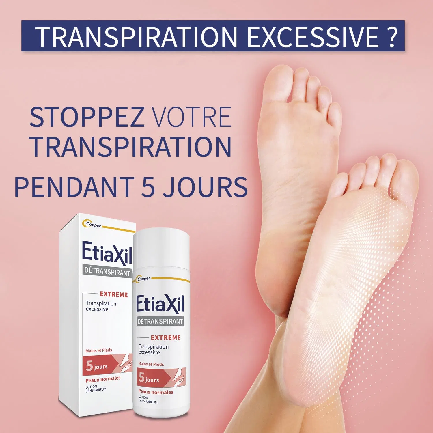 Лосьон-антиперспирант для ног «Unperspirant Lotion Treatment» от Etiaxil Etiaxil — фото 4
