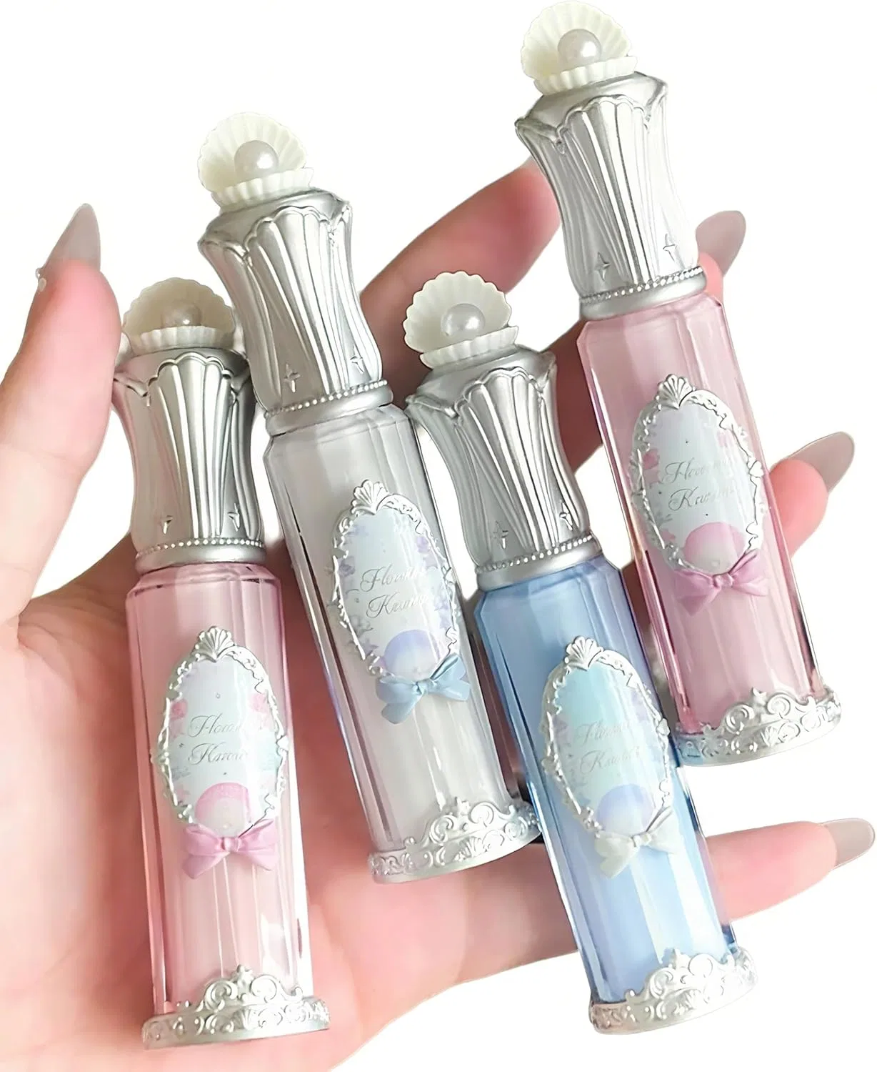 Блеск для губ FlowerKnows U Shell Pearl Lip Essence, перламутровый, P05 Heart Shaped Shell