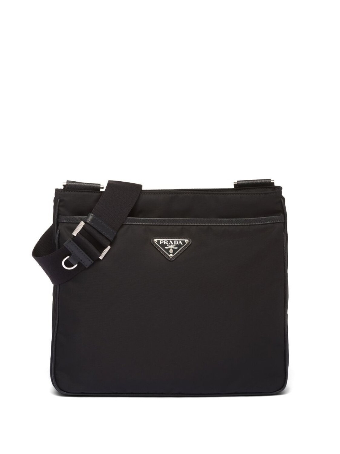 

Сумка-мессенджер Prada Re-Nylon из переработанного материала, черный