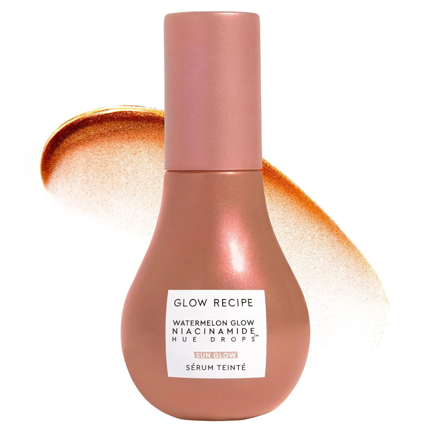 Сыворотка Glow Recipe — Для лица «Watermelon Niacinamide Hue Drops Sun » от , Pink