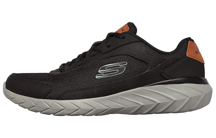 

Skechers Оверхол 2.0 Лоу Топ повседневные беговые кроссовки мужские черно-серые