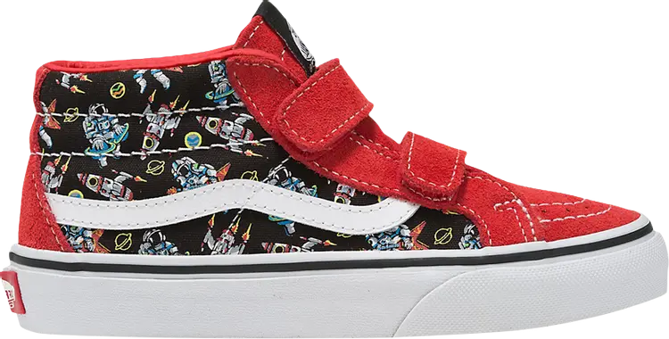 

Кроссовки Sk8-Mid Reissue V Kids 'DJ Rocket Jam', красный