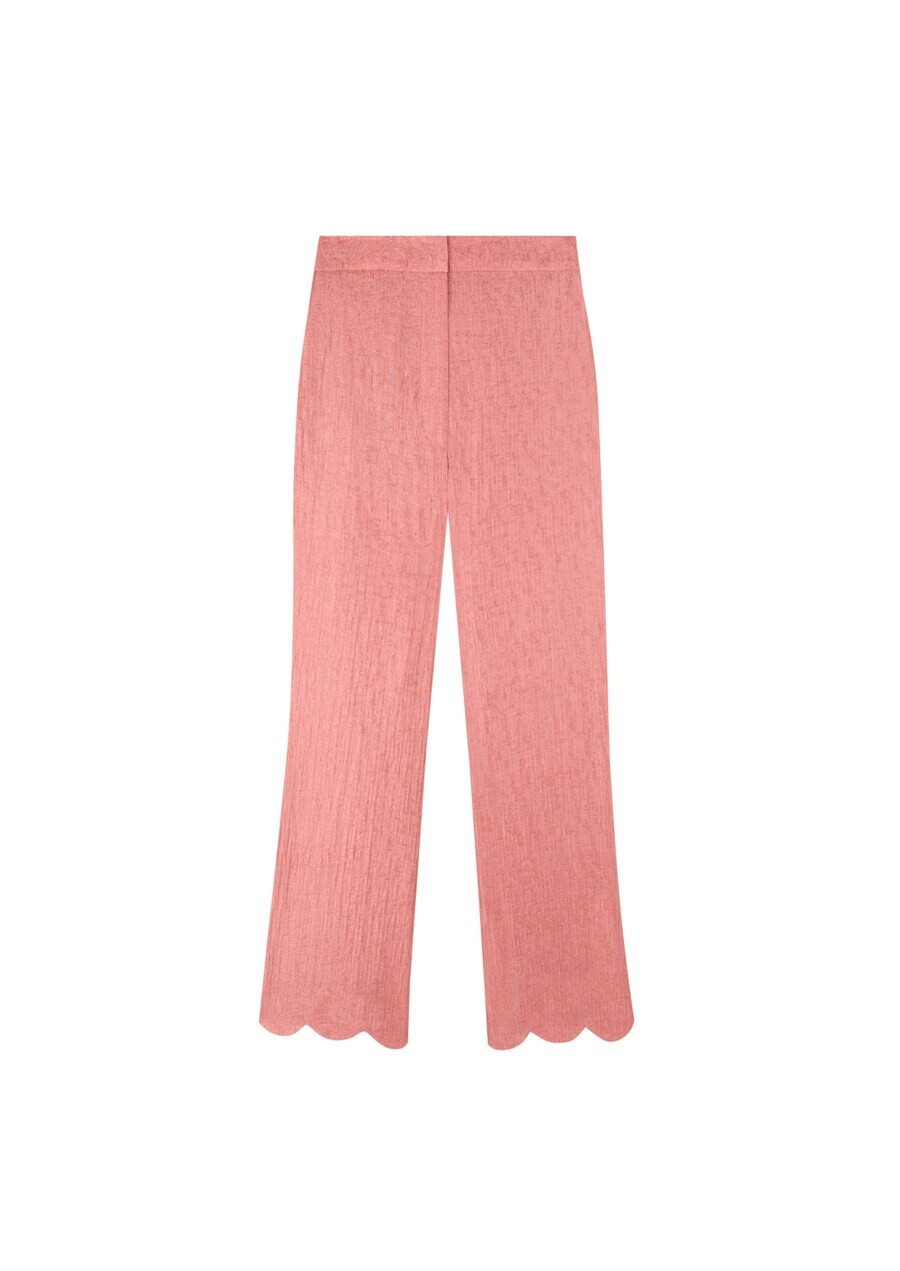 

Тканевые брюки Scalpers Regular Pants, розовый