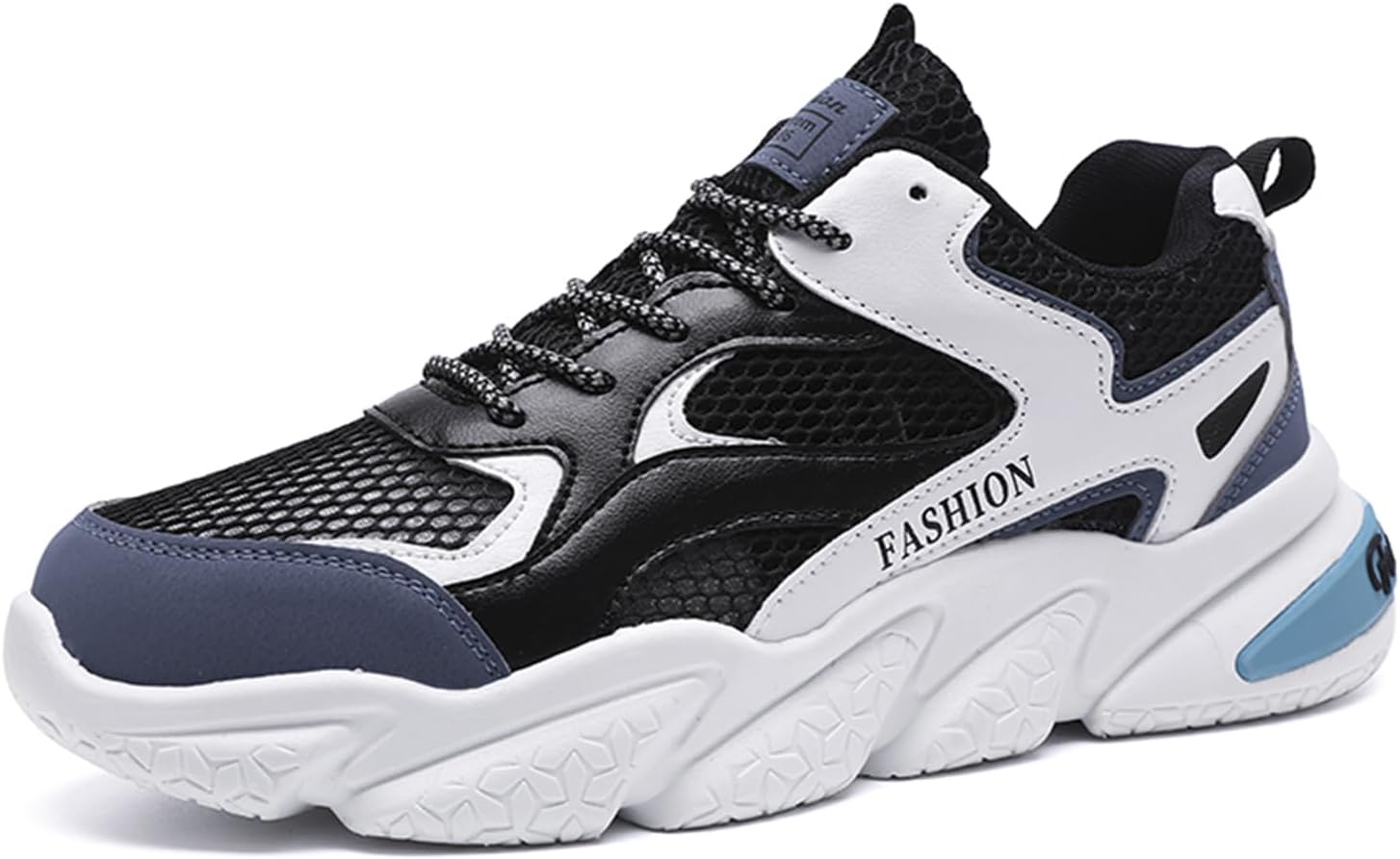 

Мужские кроссовки для бега с амортизацией, сетчатые дышащие повседневные прогулочные обувь для мужчин Spwagym, черный