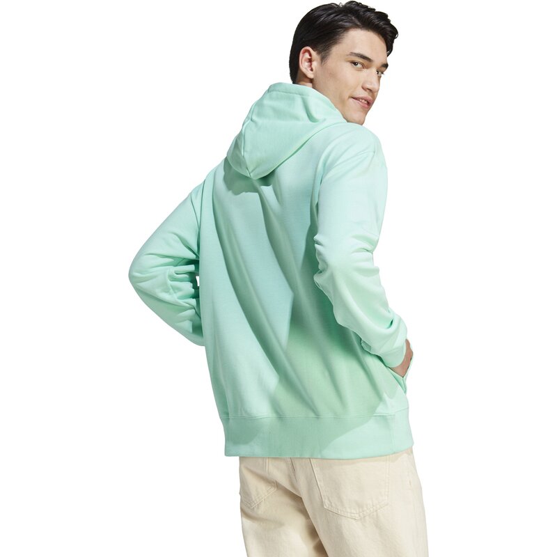 Hooded sweatshirt m all szn hd Adidas, цвет easgrn — фото 3