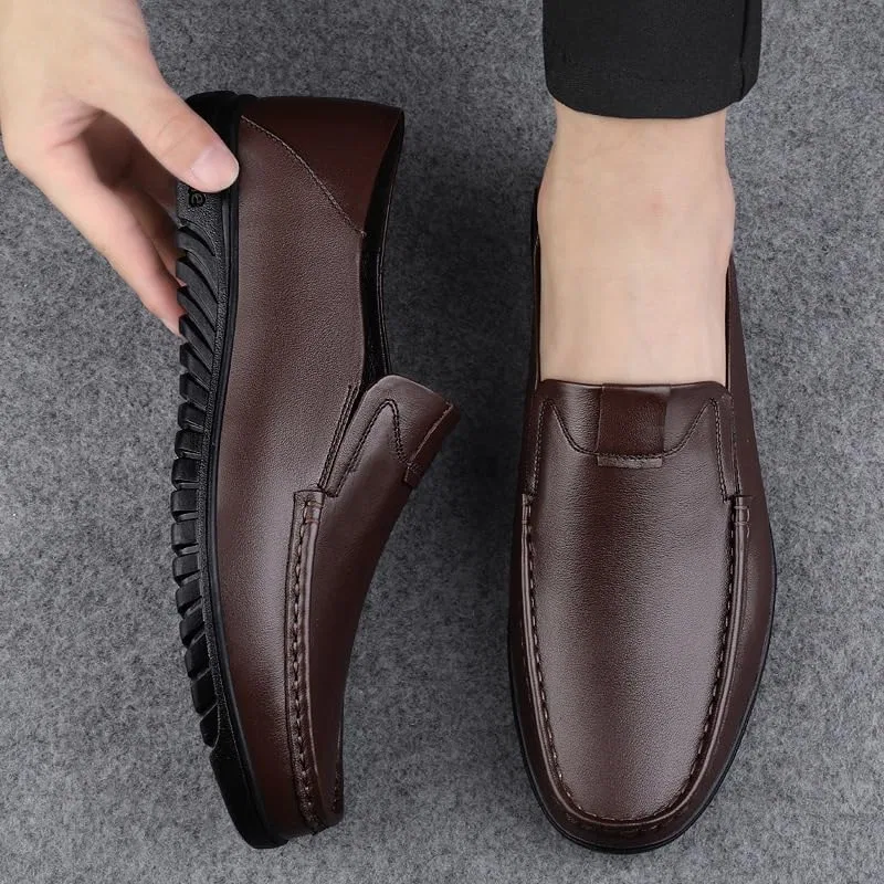 Лоферы повседневные Men's Slip-on Rubber Shoes, D DUYHBAWRS — фото 4