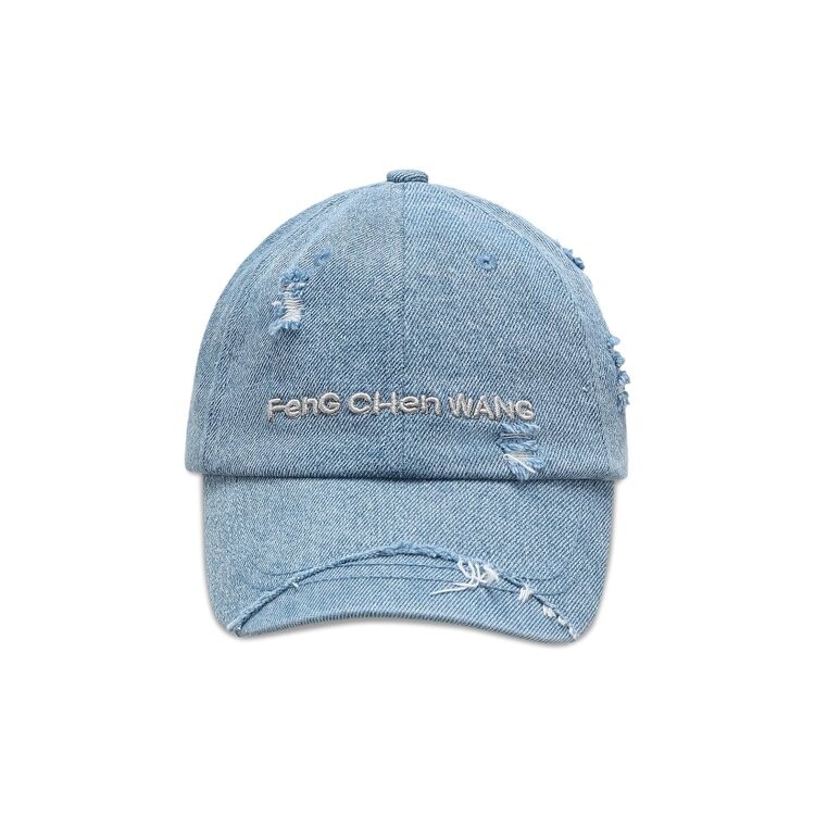 

Бейсболка Feng Chen Wang Denim Sanding Finishing Cap, синий