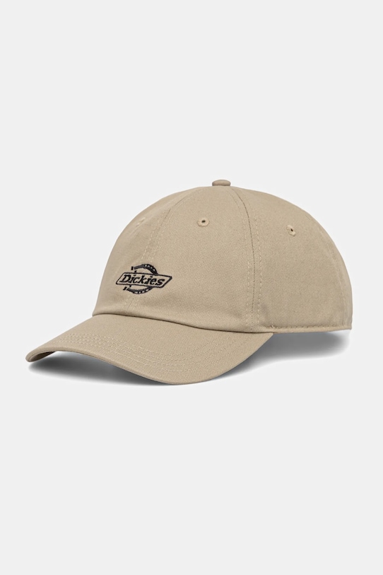 

Хлопковая кепка с козырьком Dickies, бежевый