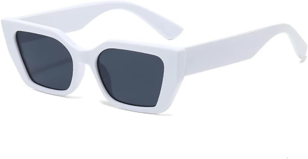 

Женские солнцезащитные очки «кошачий глаз» в стиле ретро с градиентными линзами, защита от УФ-излучения UV400, мужские очки с леопардовым принтом, фиолетовые UUPTTPL, White Gray