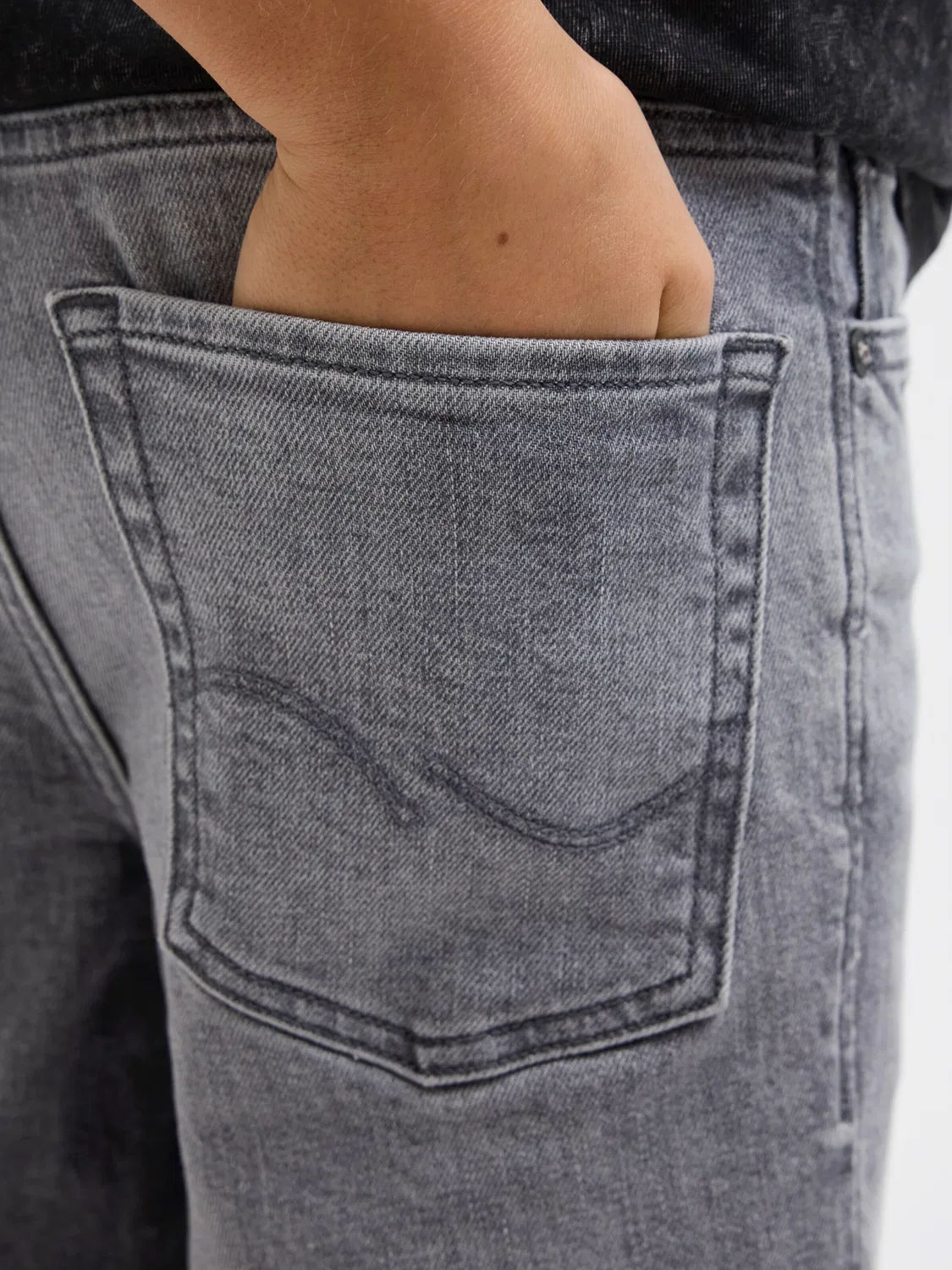 Обычные джинсы 'JJIRICK JJORIGINAL' Jack & Jones Junior, Grey — фото 4