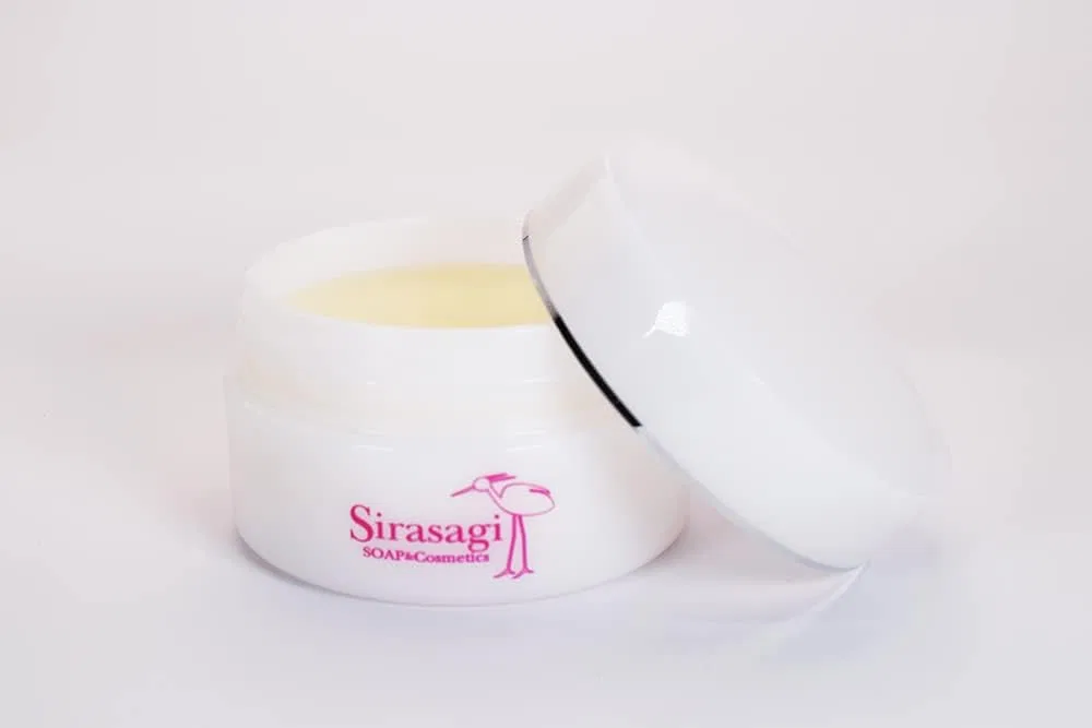 Крем для лица Shirasagi Soap & Cosmetics — Дневной с лошадиным маслом , , аромат лаванды и палисандра, 30 г — фото 2