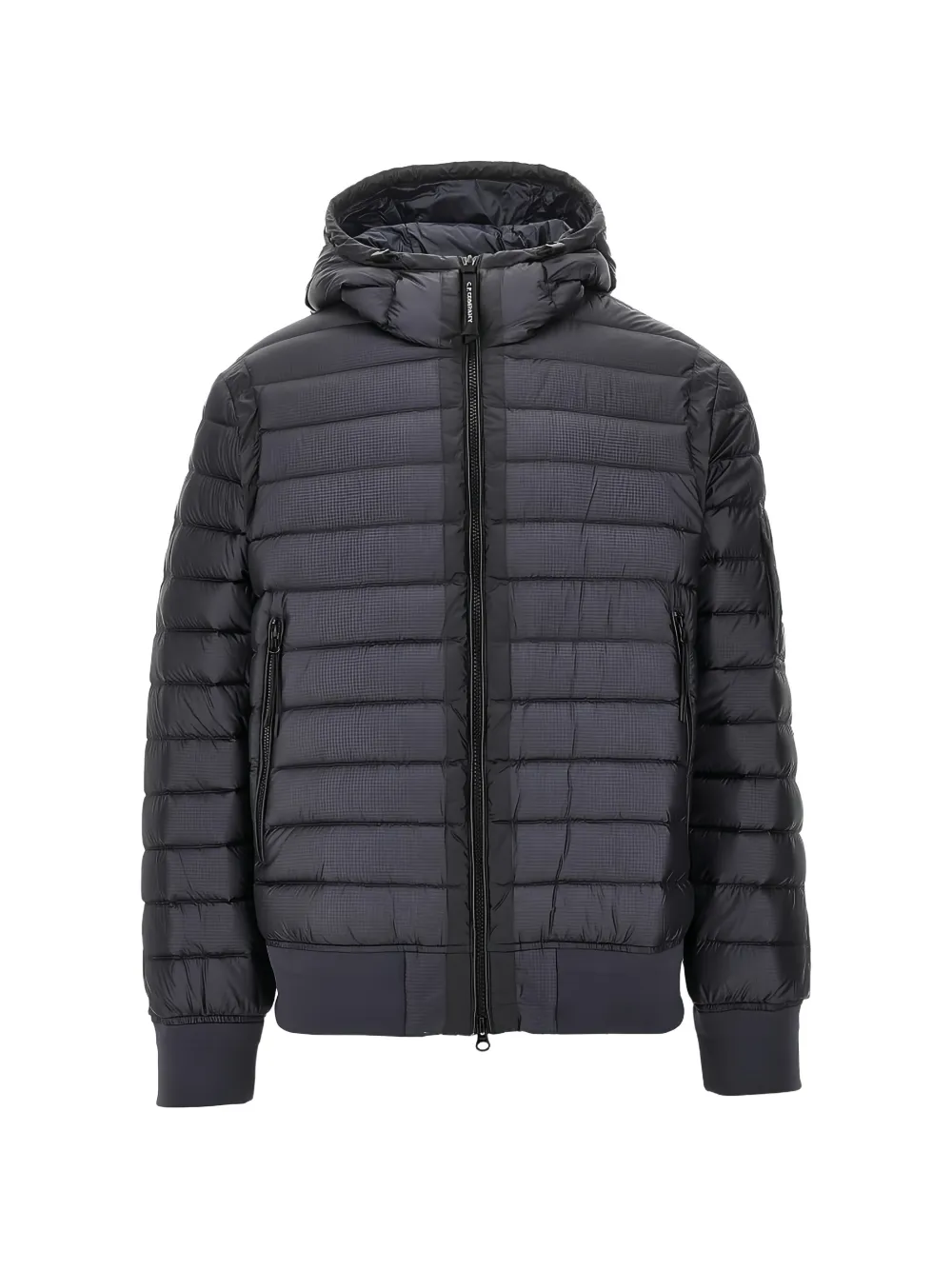 

Бомбер с капюшоном C.P. Company, серый