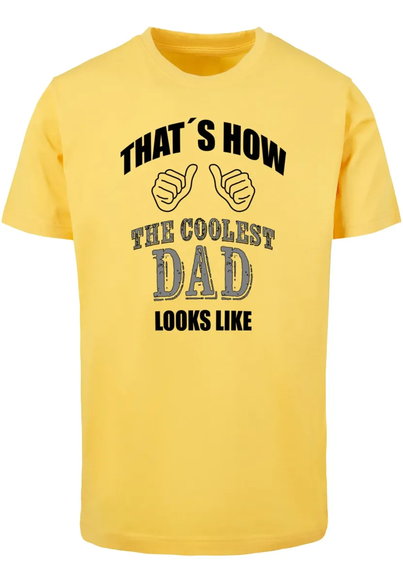 

Футболка Merchcode "Мужская футболка Merchcode Coolest Dad с круглым вырезом", желтый