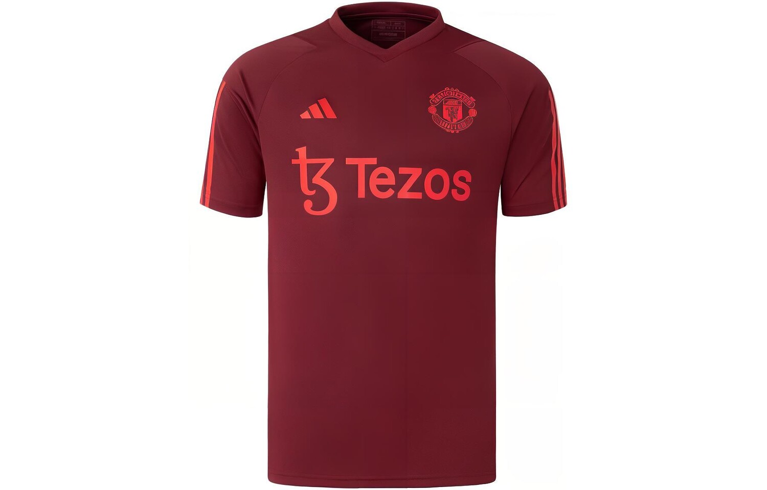 

Футболка мужская Manchester United темно-красная Adidas, темно-красный