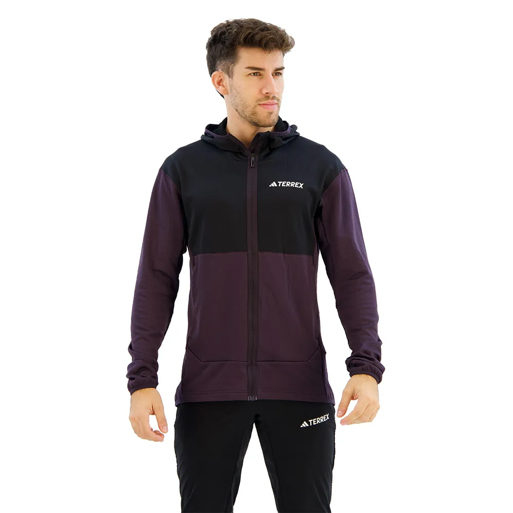 

Флис adidas Terrex Xperior Light full zip, серый
