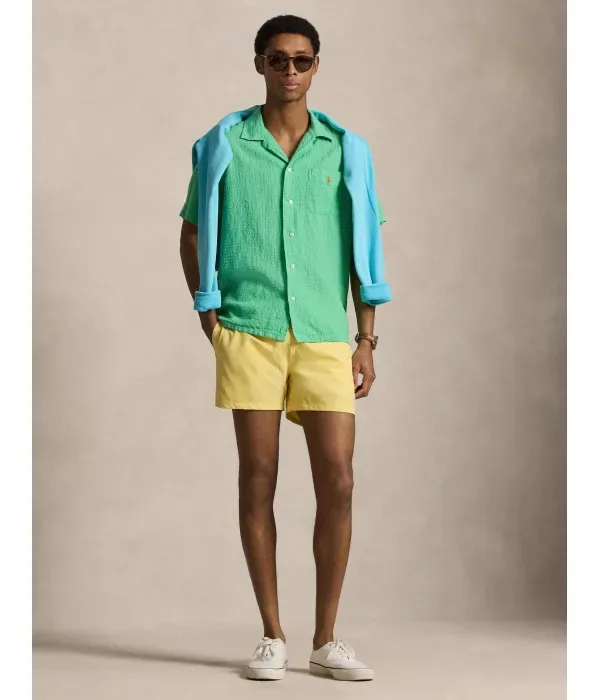 Пляжные шорты slim fit Polo Ralph Lauren, желтый — фото 2