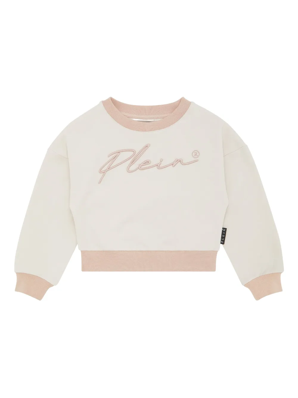 

Укороченная толстовка Signature Philipp Plein, белый
