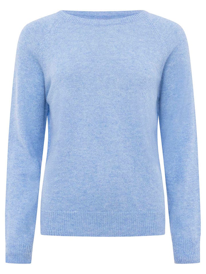 

Кашемировый свитер светло-голубого цвета Zwillingsherz