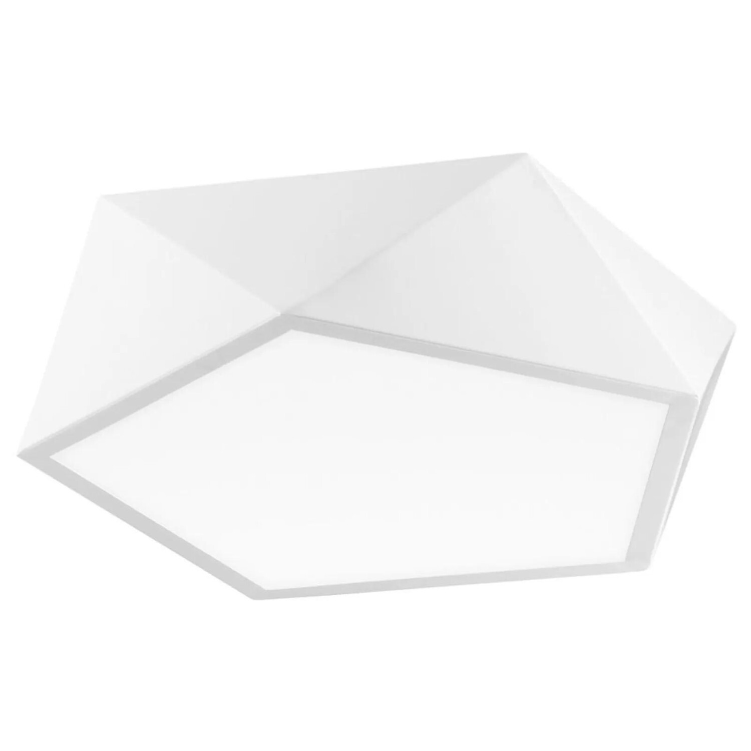 

Потолочный светильник click-licht, 20x20x10 см, белый