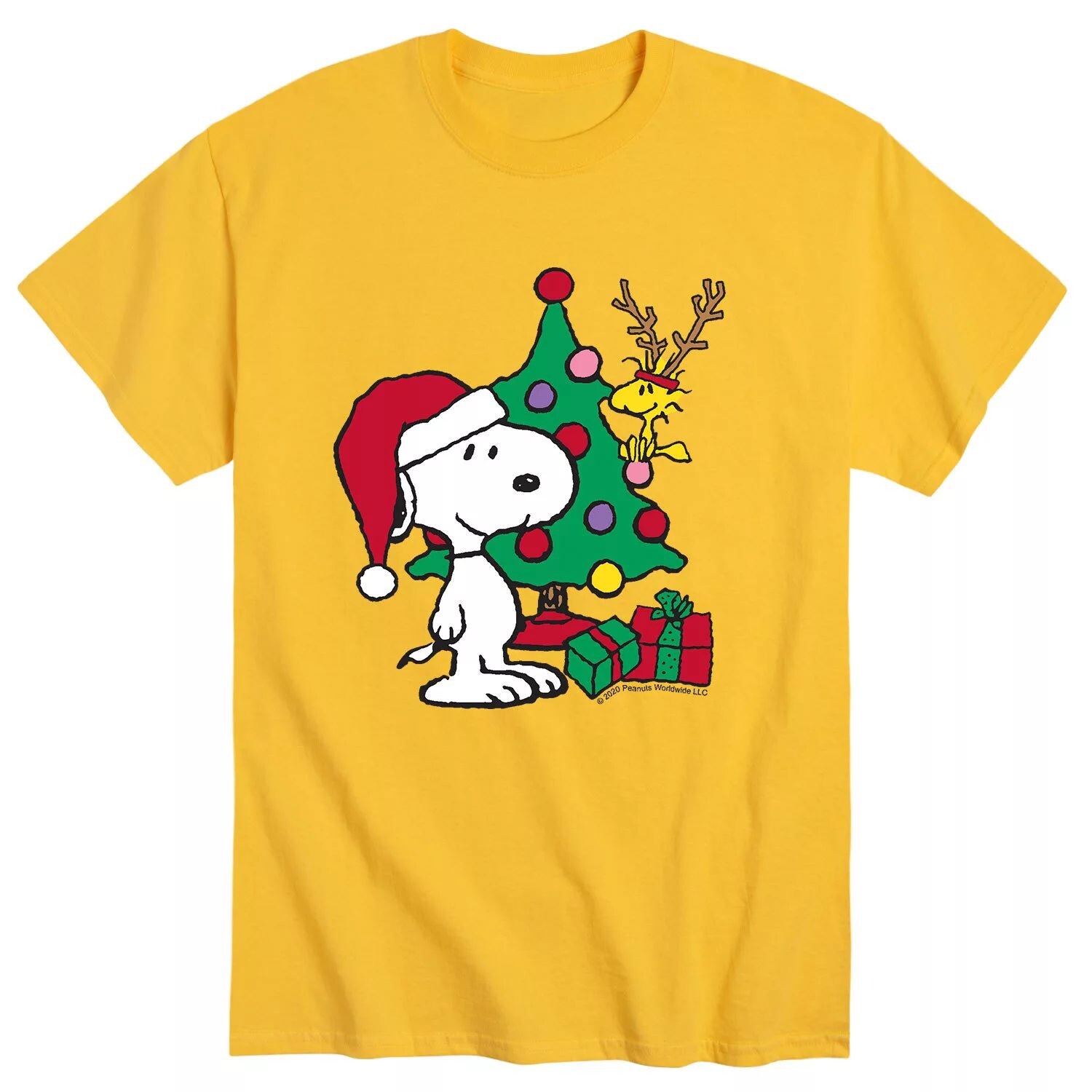 

Мужская футболка Happy Holidays с арахисом Licensed Character