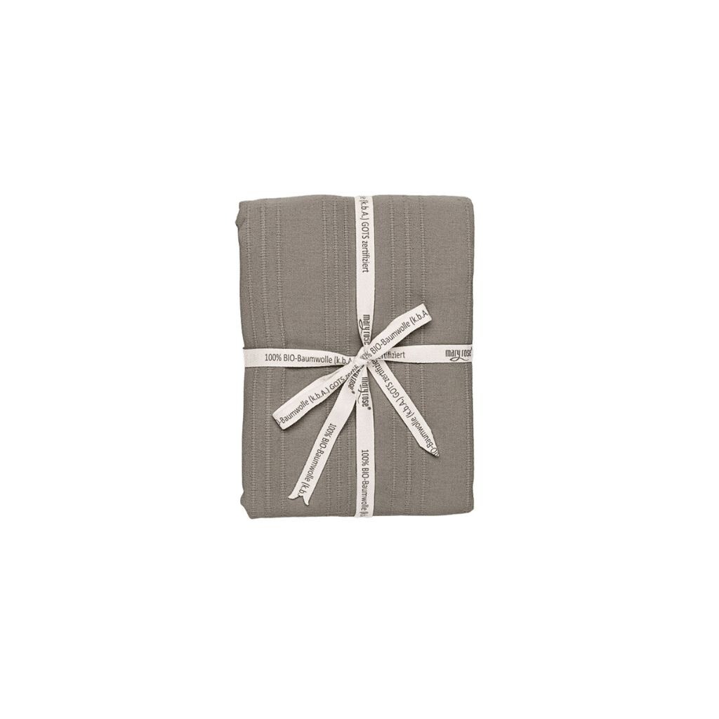 

Органическое покрывало Solid One Grey 260x210 см Mary Rose