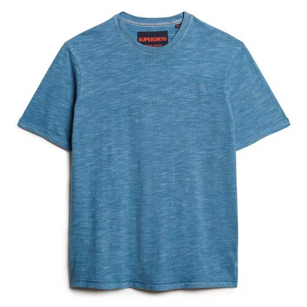 Футболка с коротким рукавом Superdry Od Slub Marl, синий — фото 3