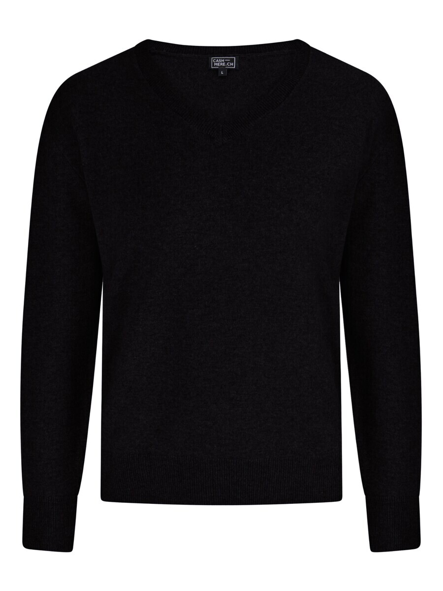 

Свитер с v-образным вырезом CASH-MERE.CH Sweater, черный