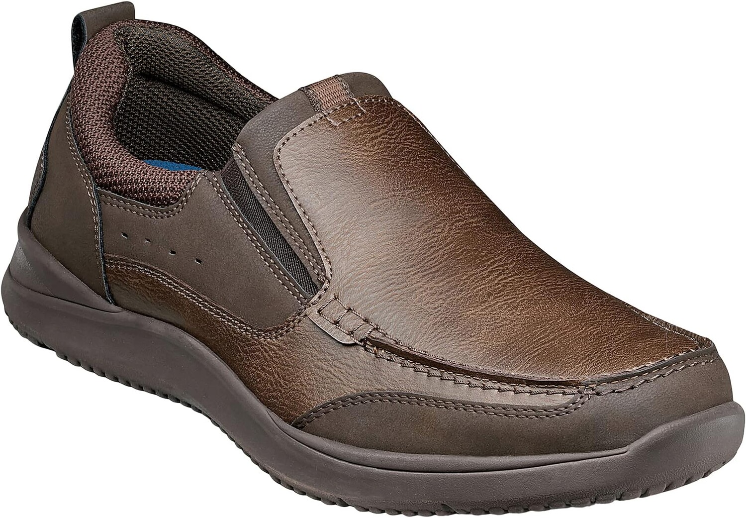 

Лоферы Conway Casual Slip-On Nunn Bush, цвет Dark Brown