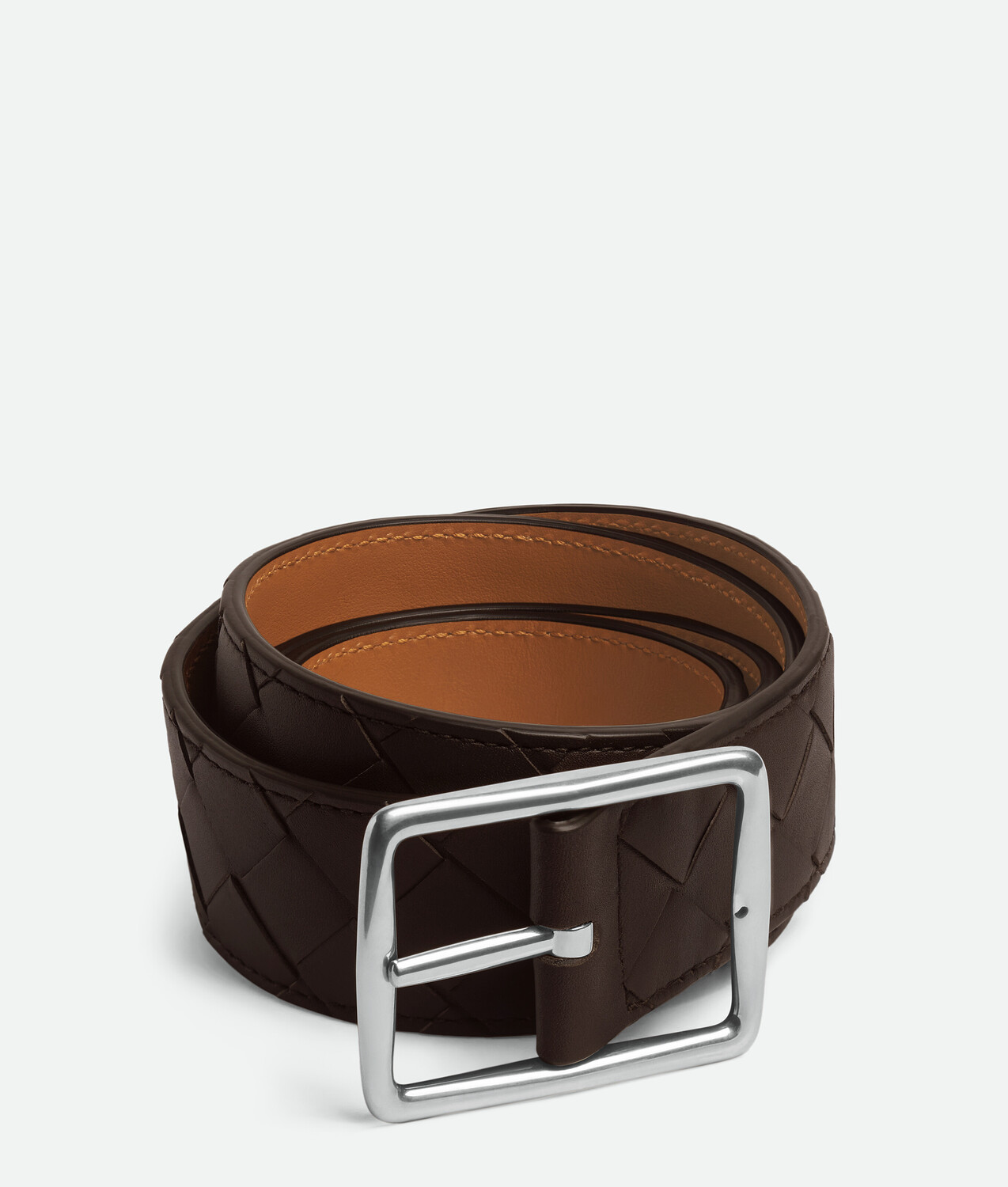 

Ремень reverso BOTTEGA VENETA, янтарь/фондан