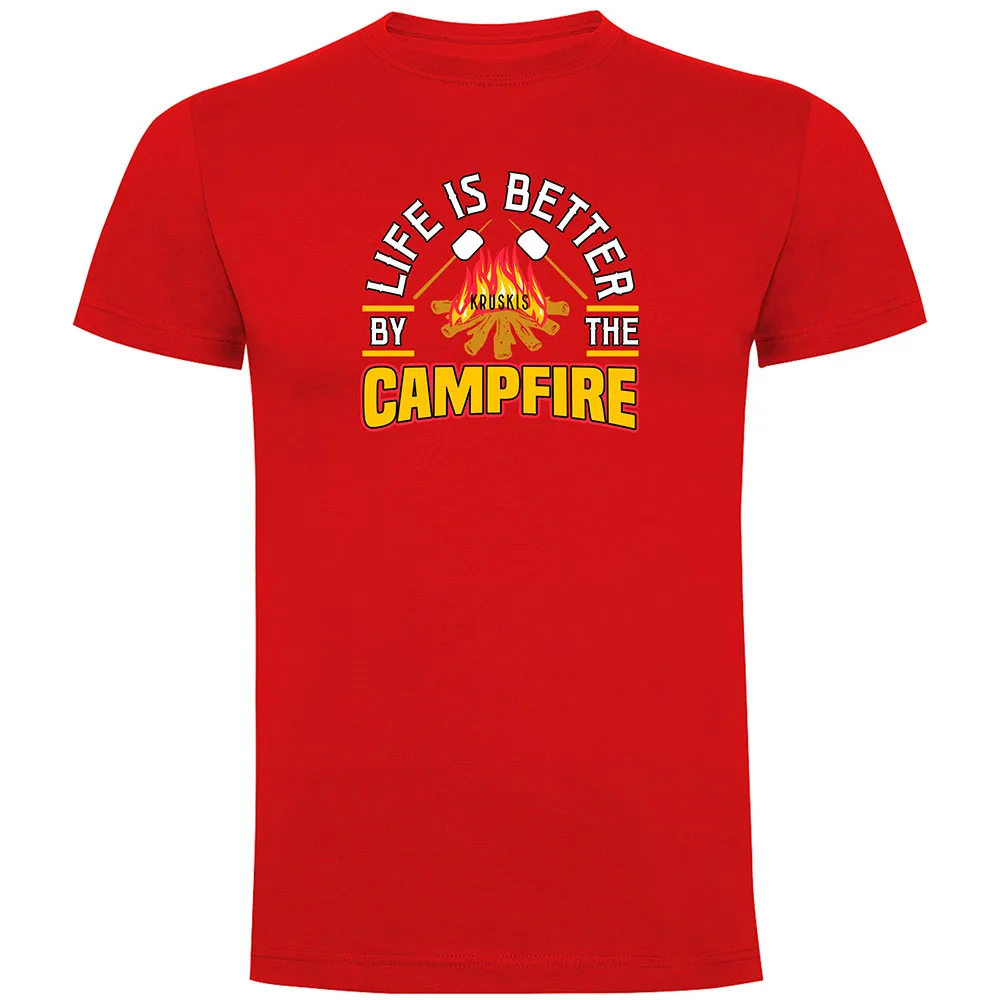 

Футболка с коротким рукавом Kruskis Better By The Campfire, красный