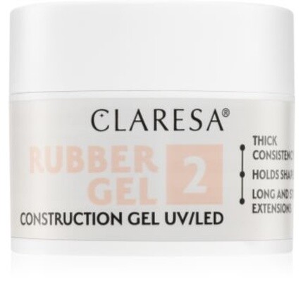 

Резиновый гель для строительства Uvled 12 г Claresa