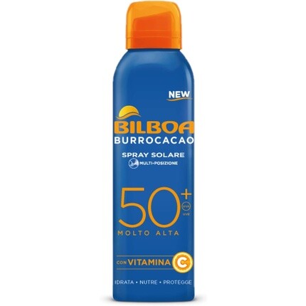 

Bilboa Солнцезащитный крем для лица и тела SPF 50+ с витамином С, спрей 150 мл