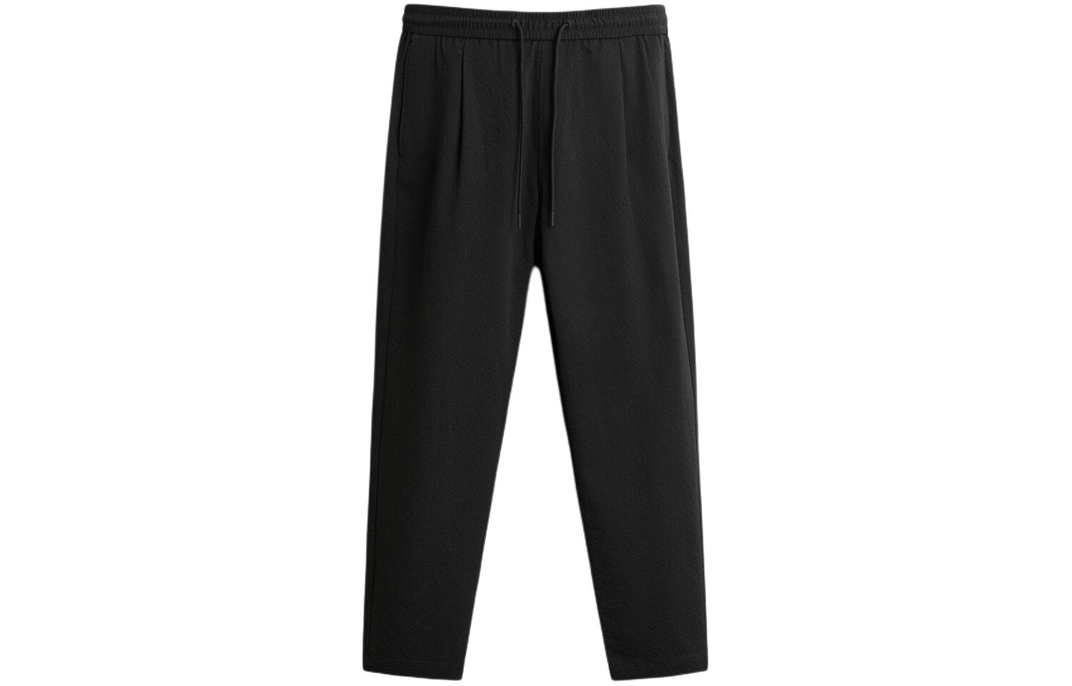 

Повседневные брюки мужские черные Zara, черный