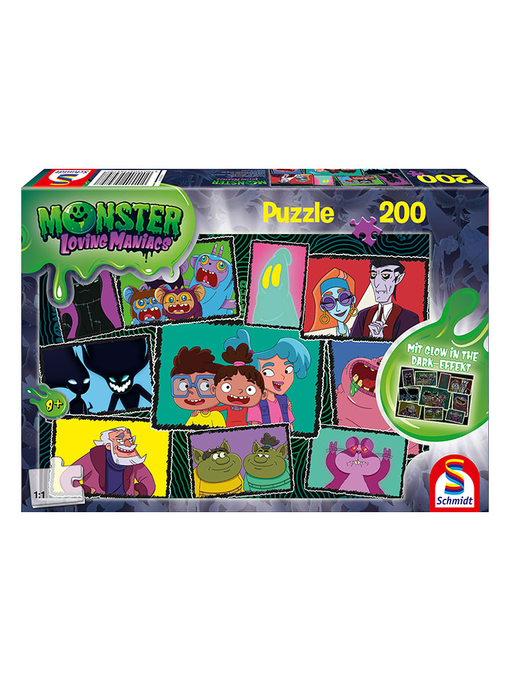 

Пазл из 200 деталей "Любители монстров: картинная галерея" - для детей от 8 лет и старше