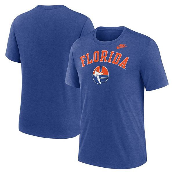 

Мужская футболка heather royal florida gators legacy arch tri-blend Nike