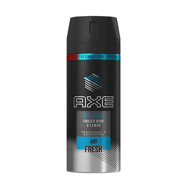 Дезодорант-спрей с легким и свежим ароматом AXE Ice Chill Frozen Mint & Lemon 150 мл