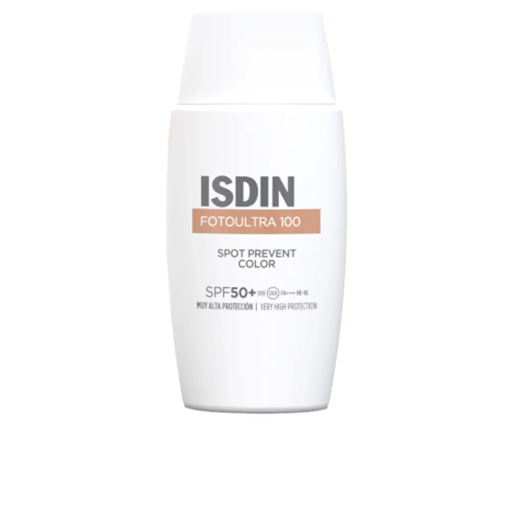 

Солнцезащитный крем Foto Ultra 100 Protector Solar Facial Con Color Previene Las Manchas Solares Spf50+ Isdin, 50 мл