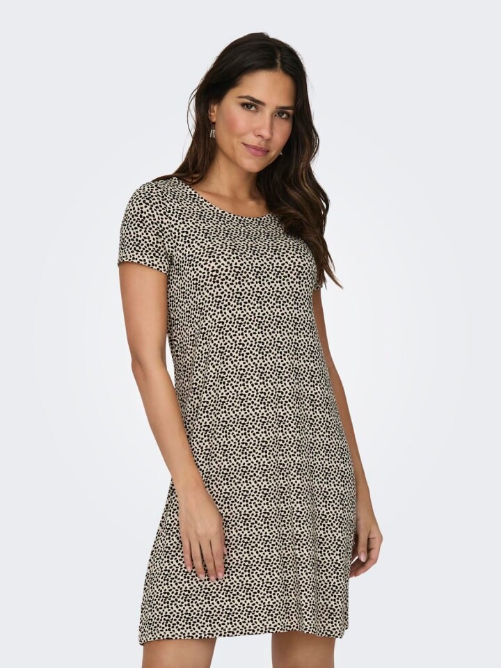 

Длинное платье ONLY Lockeres Mini Basic Shirt, серый