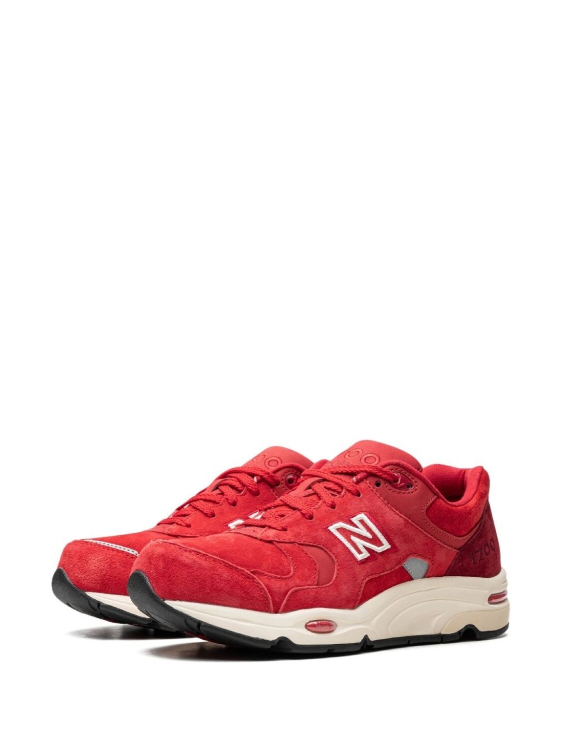 Кроссовки 1700 Kith Toronto Rococco Red New Balance, красный — фото 4