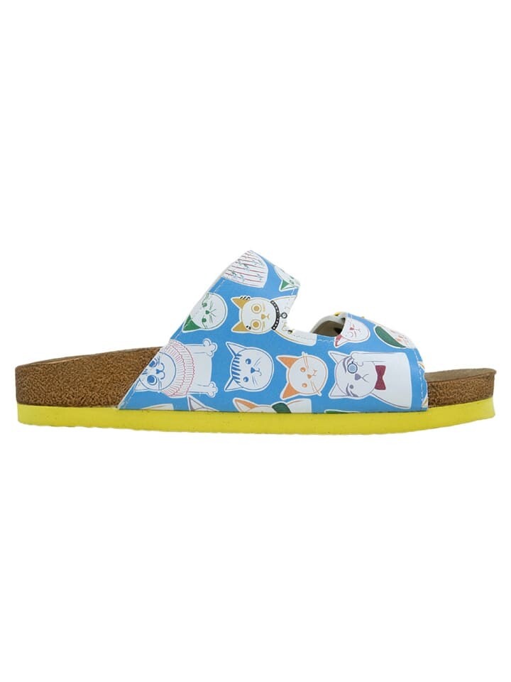 Сандалии на плоской подошве Dogo Stella Sandalen - Meow Mix, синий — фото 3