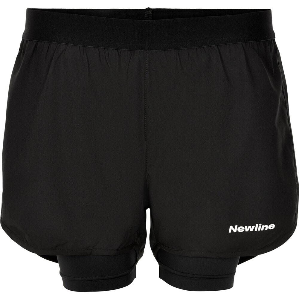 

Тайтсы Newline Shorts 2-Lay, черный