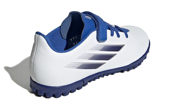Кроссовки adidas X Speedflow.4 H&l TF Turf K 'White Blue', белый — фото 4